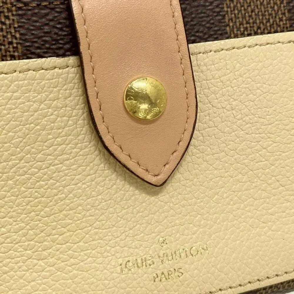 LOUIS VUITTON Portefeuille Juliet Creme Damier - RFID : confirmed 580-030625 - Picture 9 of 10